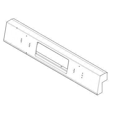 Frigidaire CGEH3047VFD Touchpad Control Panel - Stainless - Genuine OEM