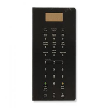 Frigidaire CGMV173KBA Touchpad Overlay - Black - Genuine OEM