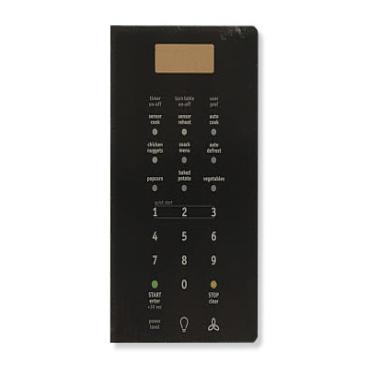 Frigidaire CGMV174KFA Touchpad Overlay - Black - Genuine OEM
