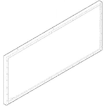 Frigidaire FFFH17F4QTB Outer Door Panel - Genuine OEM