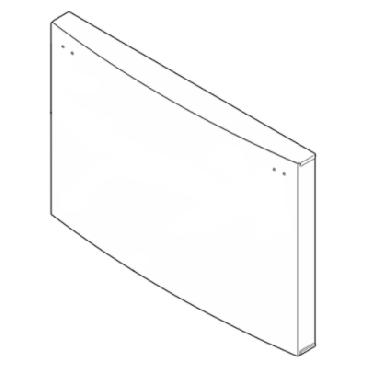 Frigidaire FFHB2750TE3 Freezer Door Outer Panel - Stainless - Genuine OEM