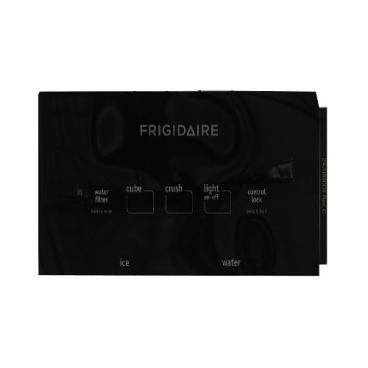 Frigidaire FFHS2322MS4 Water/ice Dispenser Touchpad Overlay - Genuine OEM