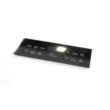 Frigidaire FGEF3036TDB Touchpad Control Panel Overlay - Black - Genuine OEM