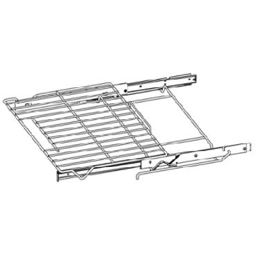 Frigidaire FGEW3066UFA Oven Gliding Rack Assembly - Genuine OEM