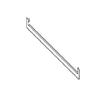 Frigidaire FGMC3066UDA Lower Vent Trim - Stainless - Genuine OEM