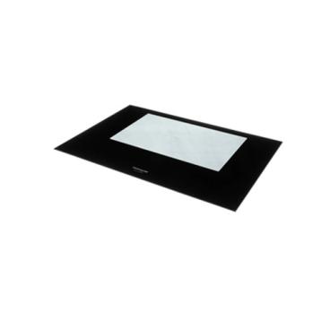 Ikea 80462172D Outer Door Glass - Black - Genuine OEM