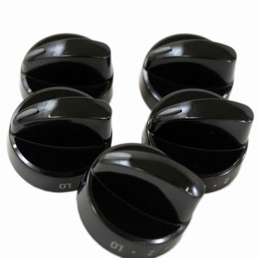Kenmore 790.71399703 Burner Knob Kit (Black) - Genuine OEM