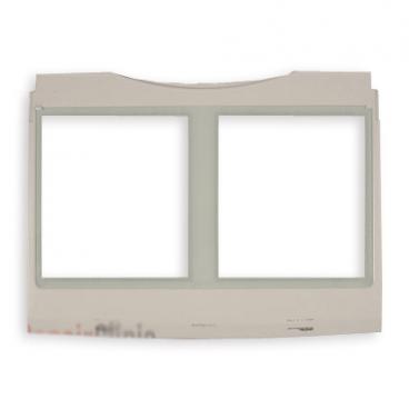 GE DFSF9VKBABB Shelf - Vegetable Drawer Cover/Frame (w/Glass) - Genuine OEM
