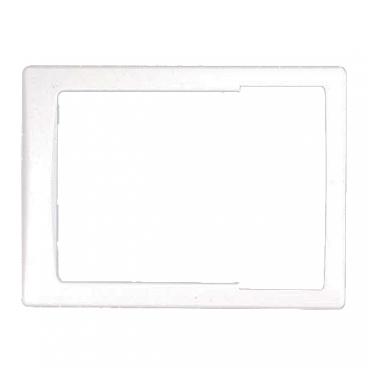 GE GSS25QFMAWW Dispenser Recess Trim (White) Genuine OEM