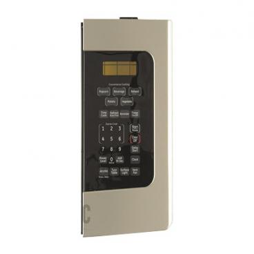 GE HVM1540DP1WW Keypad/Button/Control Panel - Stainless Genuine OEM