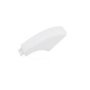 GE JGBP35GZA2WW Oven Door Handle Endcap -White - Genuine OEM