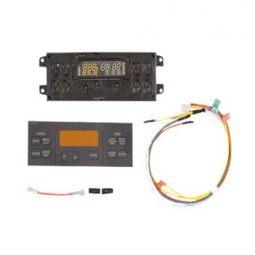 GE JMP28BC1AD Electronic Clock Control Kit w/ Overlay (Black) - Genuine OEM