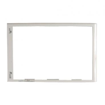 GE JVM1630WH002 Door Frame-Panel -White - Genuine OEM