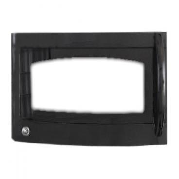 GE LVM1750DM2BB Microwave Door Assembly - Black - Genuine OEM