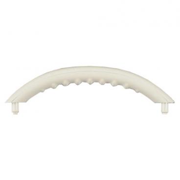 GE LVM1750DM2BB Microwave Door Handle - White Genuine OEM