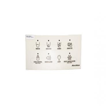 GE PCT23MGPDCC Dispenser Button Interface Control Board (color:Bisque) - Genuine OEM