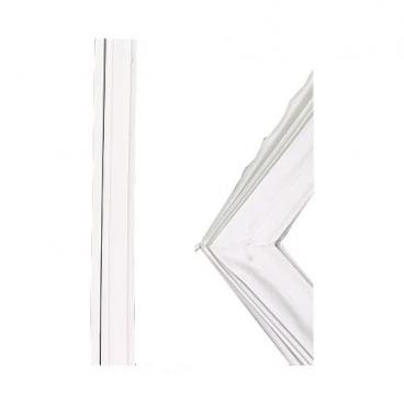 GE TBX24JISKRAD Fresh Food Fridge Door Gasket (White) - Genuine OEM