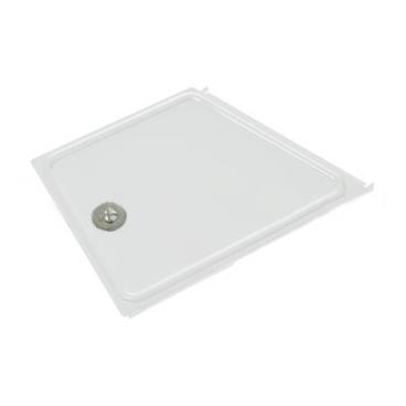 GE WMCD2050G0WC Coin Box Door & Latch Assembly (White) Genuine OEM