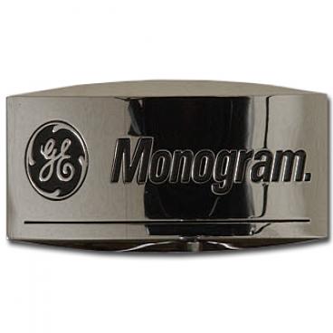 GE ZET1SM2SS Small Monogram Badge-Logo w/adhesive - Genuine OEM