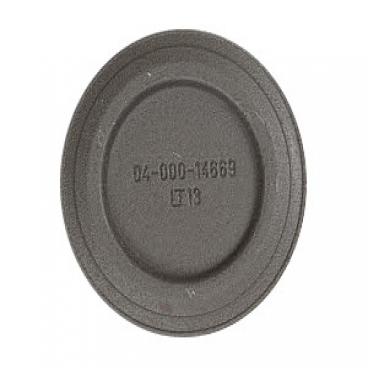 GE ZGU484LGP4SS Burner Cap 4+ inches - Genuine OEM