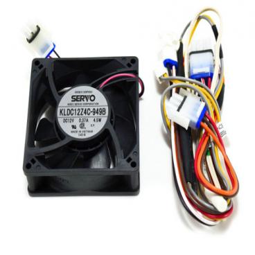 GE ZISS480NRGSS Quick Chill Fan and Harness Assembly - Genuine OEM