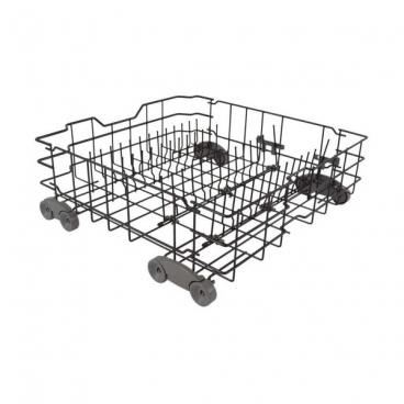 GE CDW9380N00SS Lower Dishrack - Dark Gray Genuine OEM