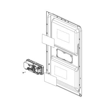 GE GDT225SGL0WW Inner Door Assembly - Genuine OEM