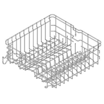 GE GDT580SGF0WW Upper Dishrack Assembly  - Genuine OEM