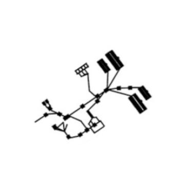 GE GFW550SSN0WW Main Harness - Genuine OEM