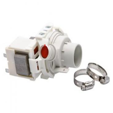 GE GHDA690P00WW Drain Pump Kit with Clamps - Genuine OEM
