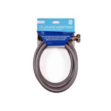 GE GHWS3600F0WW Washer Hose (Polymer Coated Stainless) - Genuine OEM