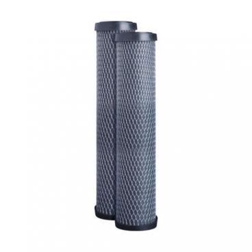 GE GNWH08C Carbon Filter (2-Pack) - Genuine OEM