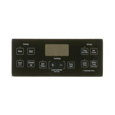 GE JB255GJ1SA Control Panel T09 Overlay - Genuine OEM