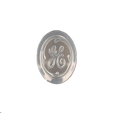 GE JB258RM1SS Badge Logo - Genuine OEM