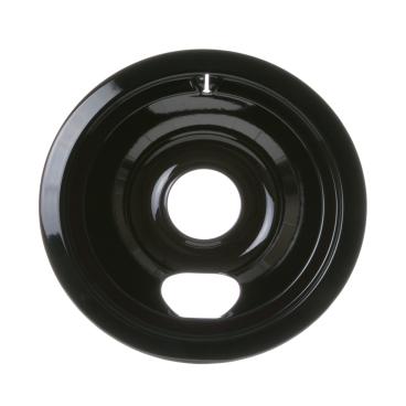 GE JB258RM4SS Burner Drip Bowl (6 in, Black) - Genuine OEM