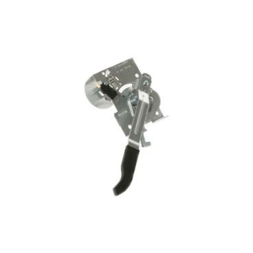 GE JB258RM4SS Latch and Handle (Black) - Genuine OEM