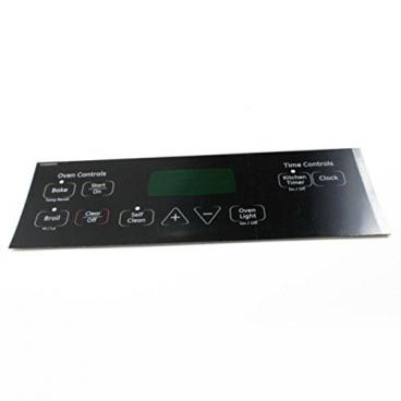 GE JB640SN1SS Touchpad Panel Overlay Graphics (Black) - Genuine OEM