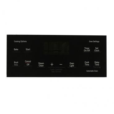 GE JGBS62DEK1BB Touchpad Overlay Panel Graphics (Black) - Genuine OEM