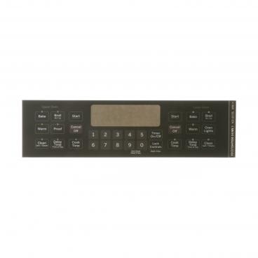 GE JK3500SF3SS Touchpad Panel Overlay Graphics (Black) - Genuine OEM