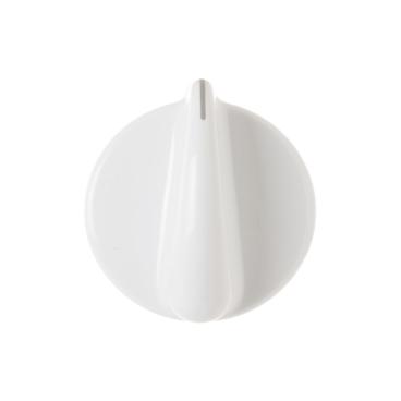 GE PCS968DP2WW Burner Control Knob (White) - Genuine OEM