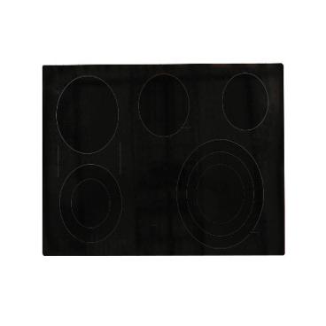 GE PS920SF2SS Main Glass Cooktop Replacement (black) - Genuine OEM