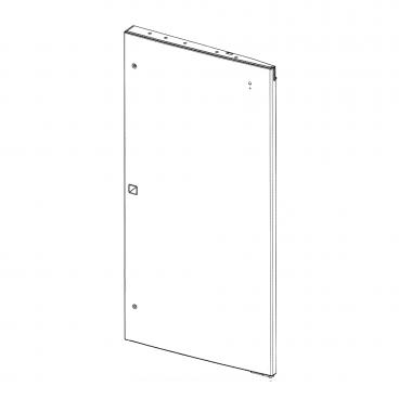 GE PVD28BYNBFS Refrigerator Outer Door Panel - Genuine OEM
