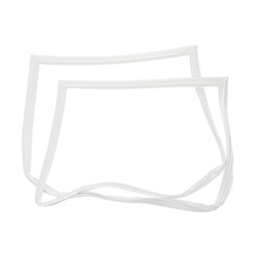 GE ZISS420DPESS Refrigerator Door Gasket (White) - Genuine OEM
