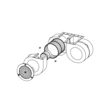 GE ZV950SD4SS Blower Assembly - Genuine OEM