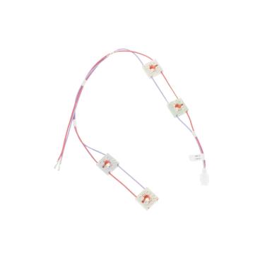 Hotpoint RGB518PCD2WH Burner Box Harness - Genuine OEM