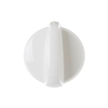 Hotpoint RGB526DEH3WW Burner Control Knob (White) - Genuine OEM
