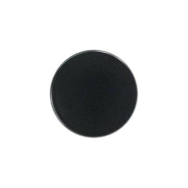 Hotpoint RGBS330DR1WW Black Burner Cap - about 3.5inches - Genuine OEM
