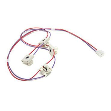 Hotpoint RGBS330DR1WW Burner Box Harness - Genuine OEM