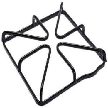 Hotpoint RGBS330DR1WW Burner Grate - (black, approx 9inches) - Genuine OEM