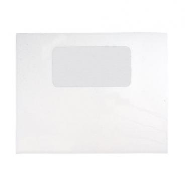 Kenmore 362.7345890 Exterior Door Glass - white - Genuine OEM